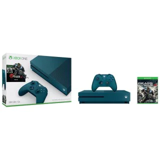 Microsoft Xbox One S Gears of War 4: Special Edition Bundle 500GB Blue