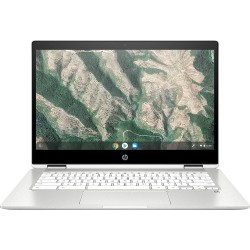 HP - 14" 2-In-1 Touchscreen Chromebook - Intel Pentium Silver - 4GB Memory   64GB eMMC                     