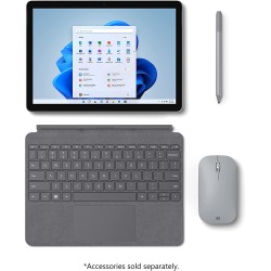 Microsoft - Surface Go 3 – 10.5” Touch-Screen – Intel Pentium Gold – 4GB Memory- 64GB eMMC - Device Only  